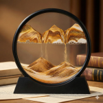 Dynamic Liquid Motion Sandscape & Stress Relief Desk Decor (Acrylic)